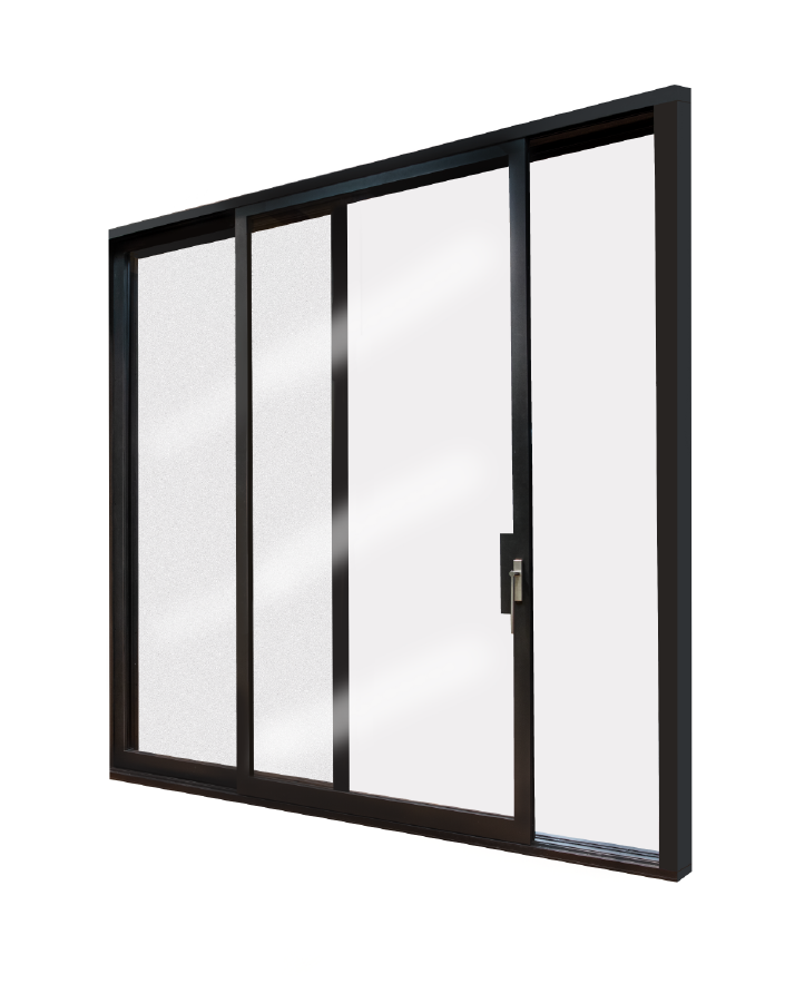Black UPVC Lift Slide Door - Modern Architecture