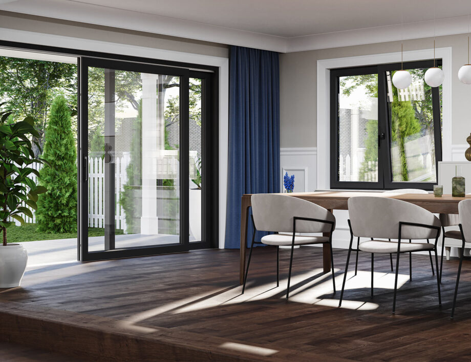 Modern UPVC Lift and Slide Door Interior - Spacious Design