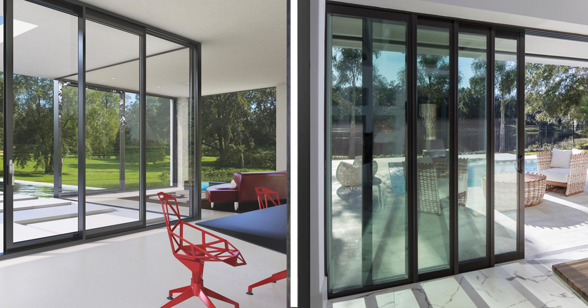 Modern UPVC Lift and Slide Doors - House Installation