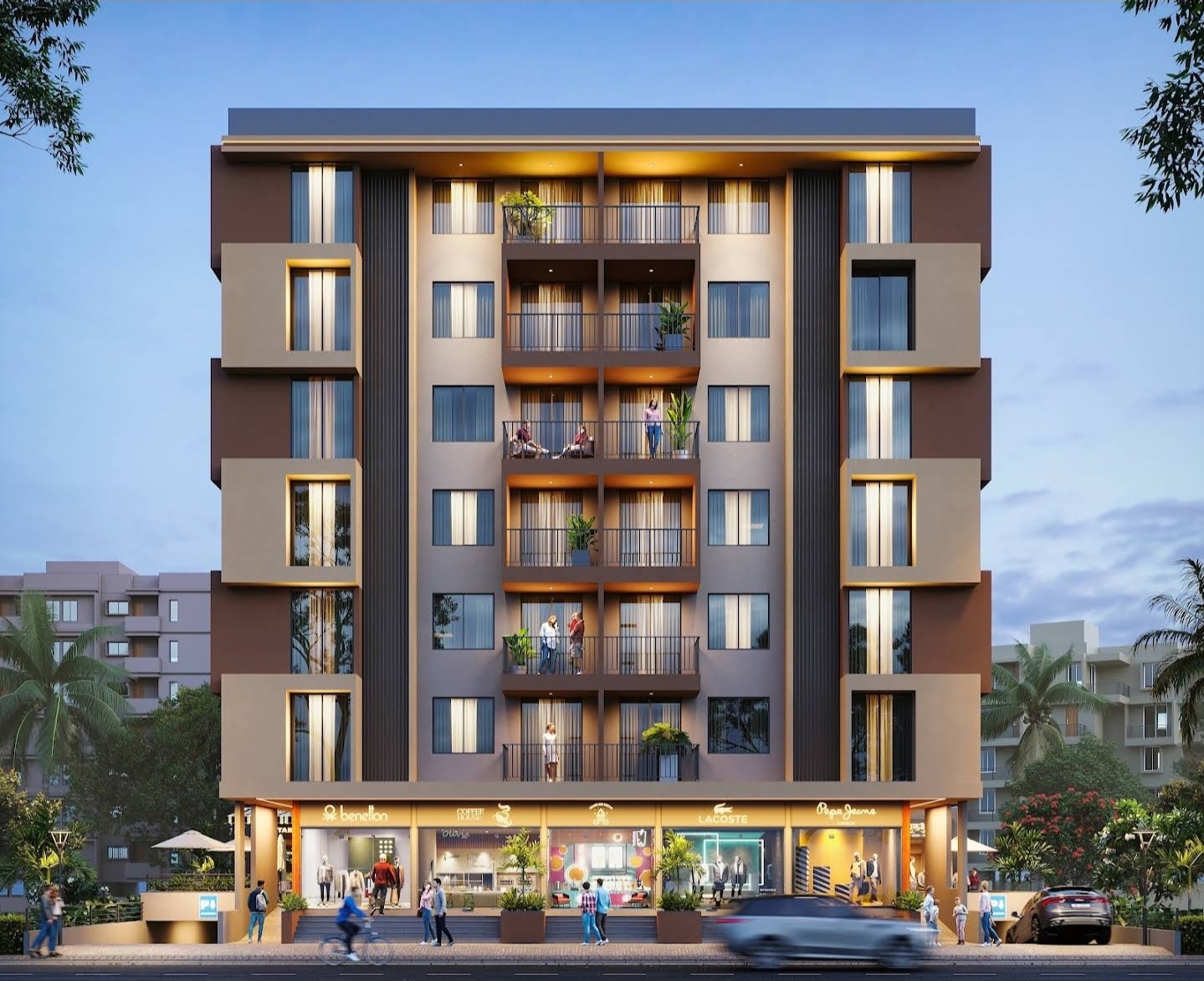 Commercial Building UPVC Windows Kolhapur