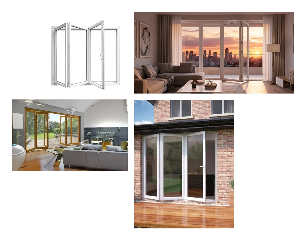 UPVC Smart Fold Bifold Doors Varieties - Multiple Styles and Finishes